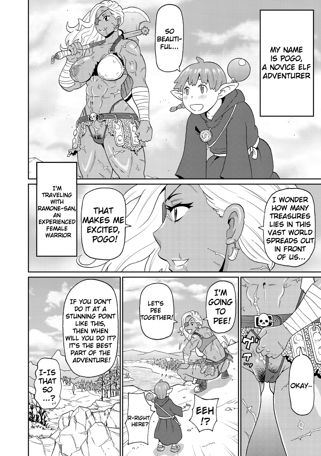 Hentai Manga Comic-My Trip Together With a Female Veteran Warrior-Read-26